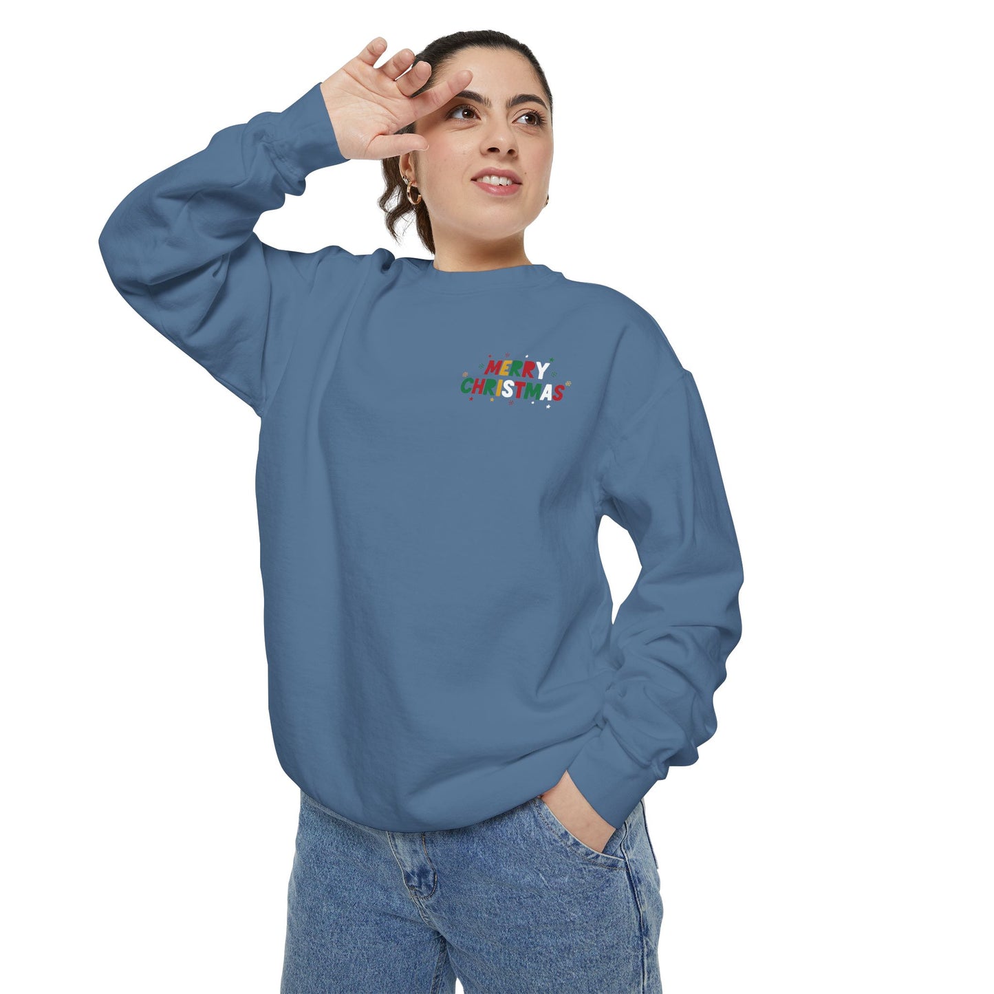 Cozy Sweatshirt — Garment-Dyed Unisex Fleece
