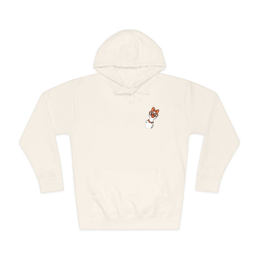Cozy Hoodie Goose Illustration