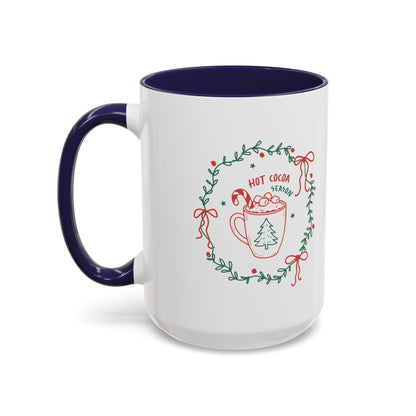 Hot Cocoa Season Mug — Cozy Holiday Drinkware