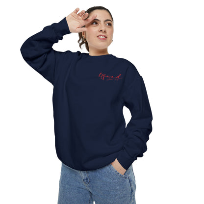 “Loved” Script Sweatshirt
