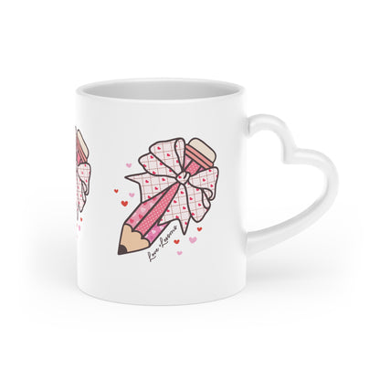 Pink Pencil Sketch Mug