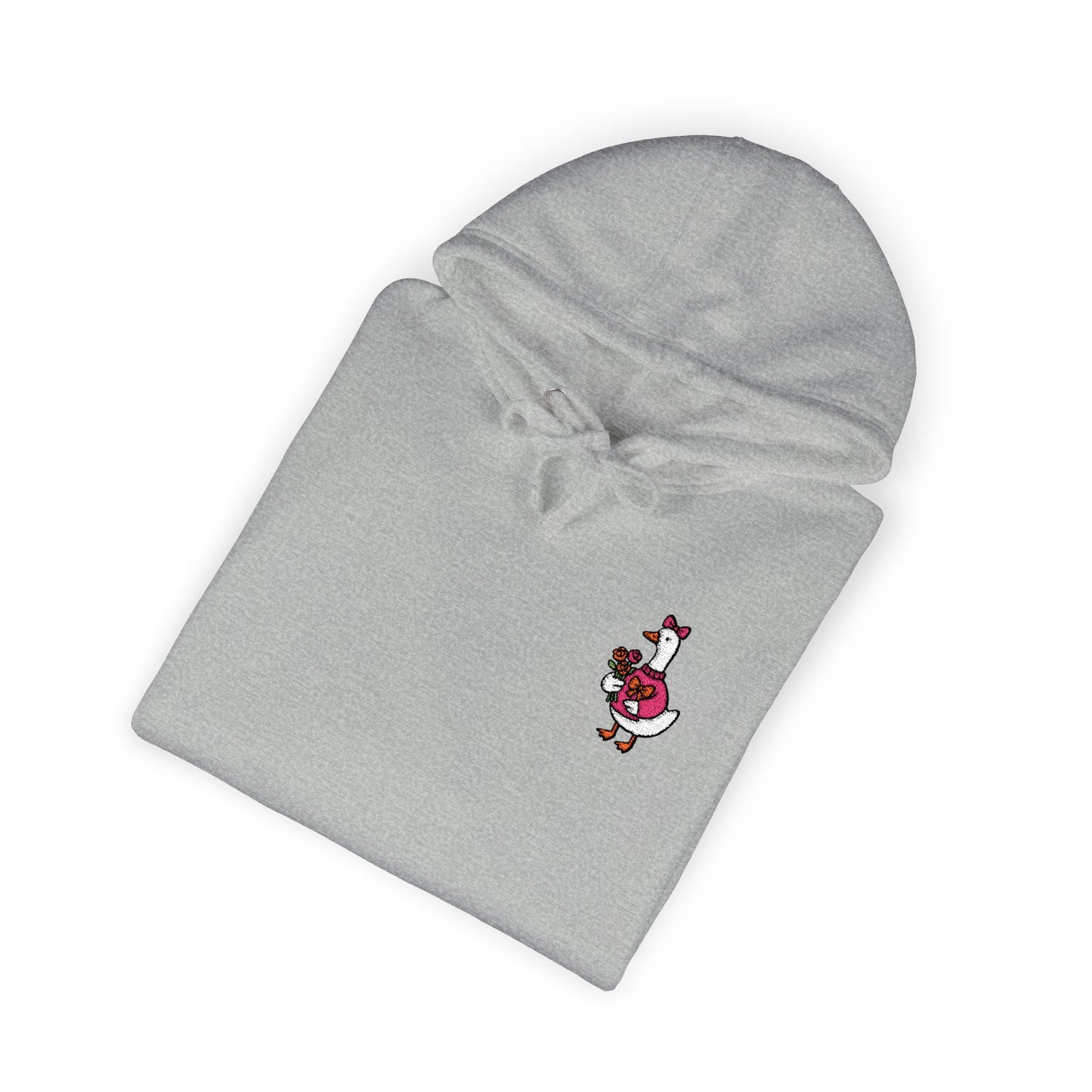 Essential Fleece Hoodie Duck Floral