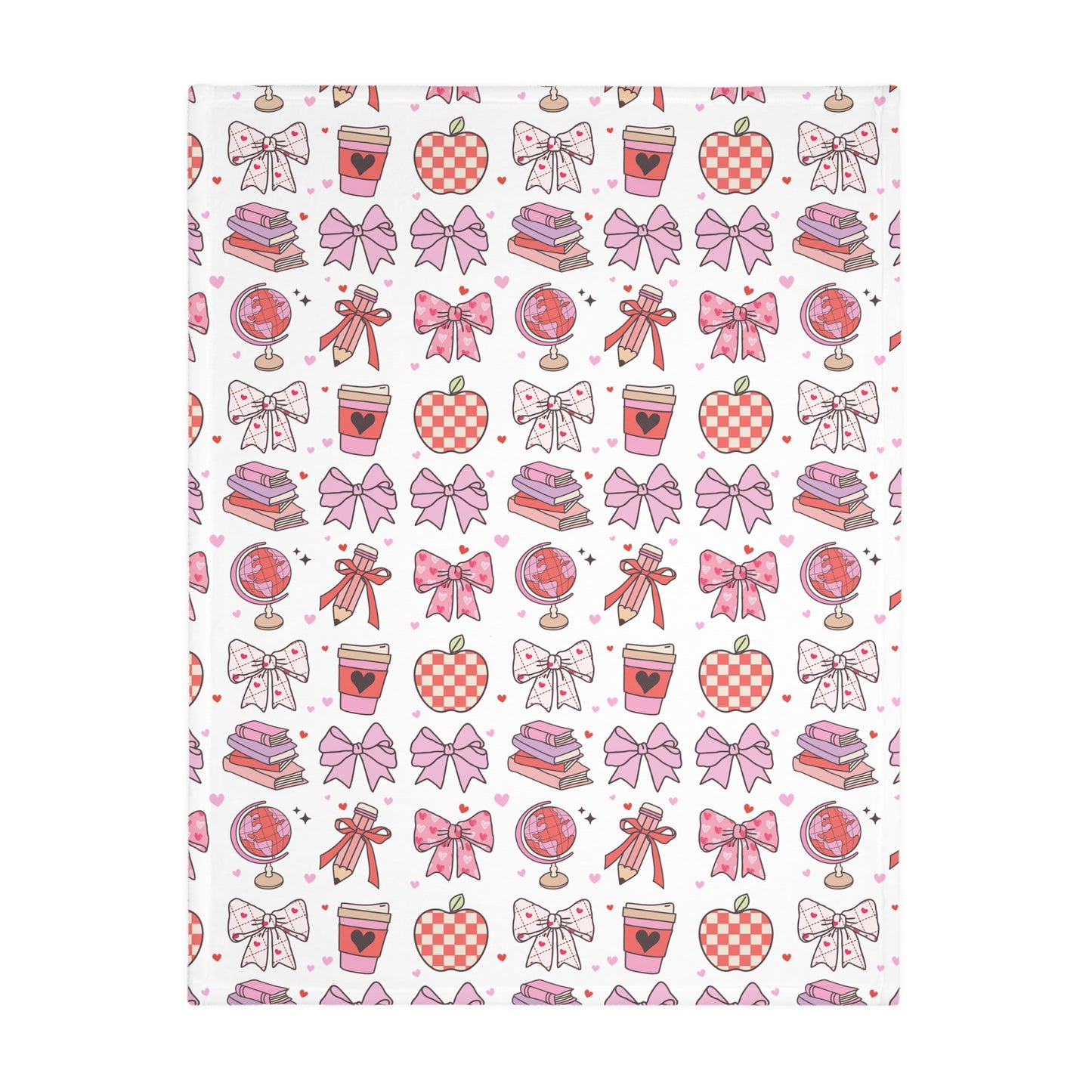 Pastel Study Velveteen Throw