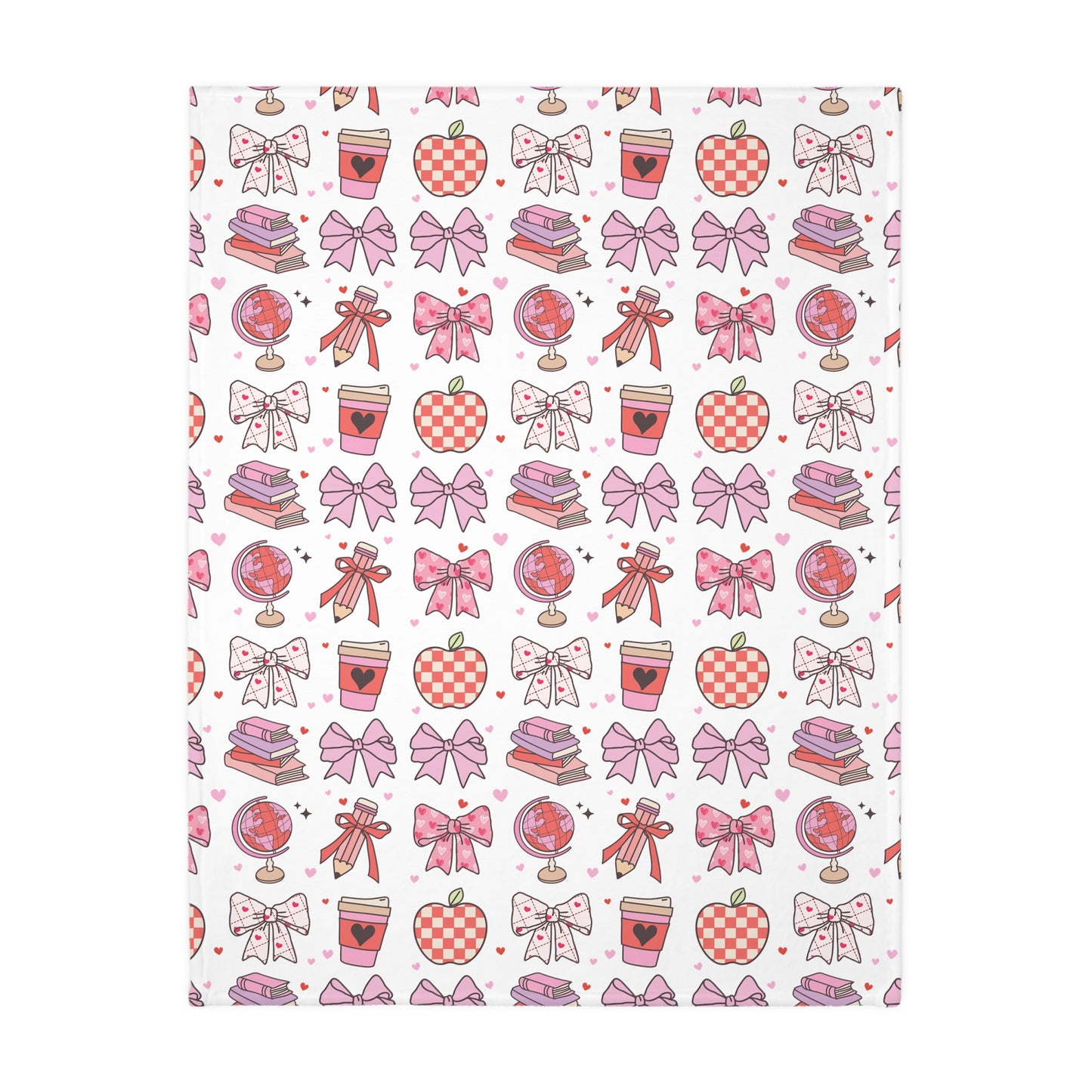 Pastel Study Velveteen Throw