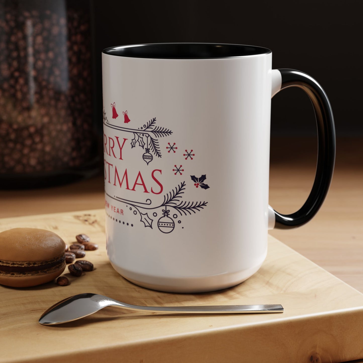 Merry Christmas Accent Mug