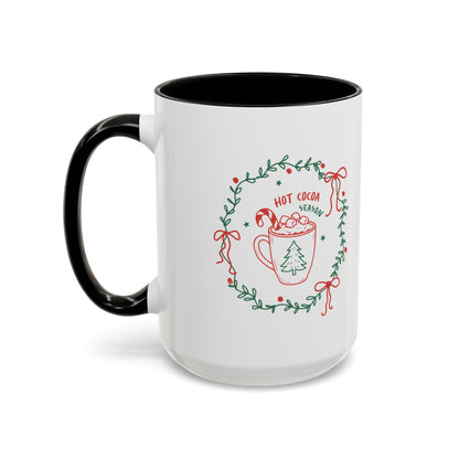 Hot Cocoa Season Mug — Cozy Holiday Drinkware