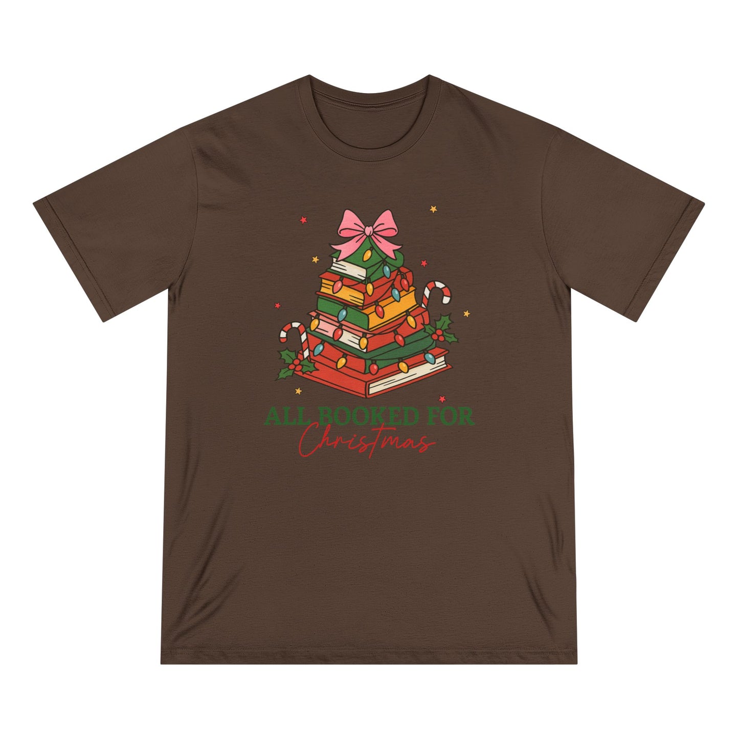 All Booked for Christmas Tee