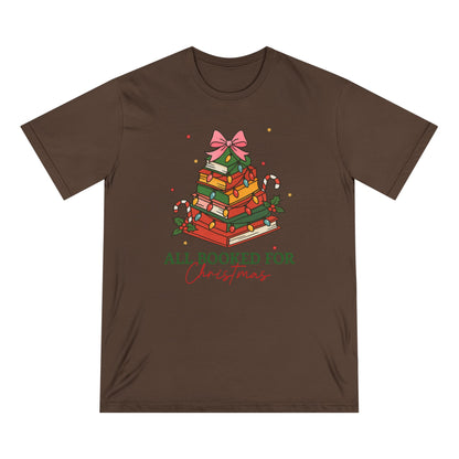 All Booked for Christmas Tee