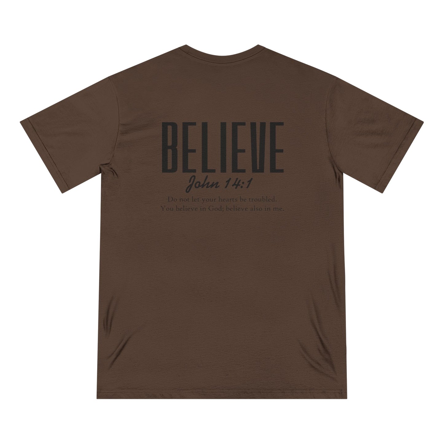Organic Cotton T-shirt with Biblical Design