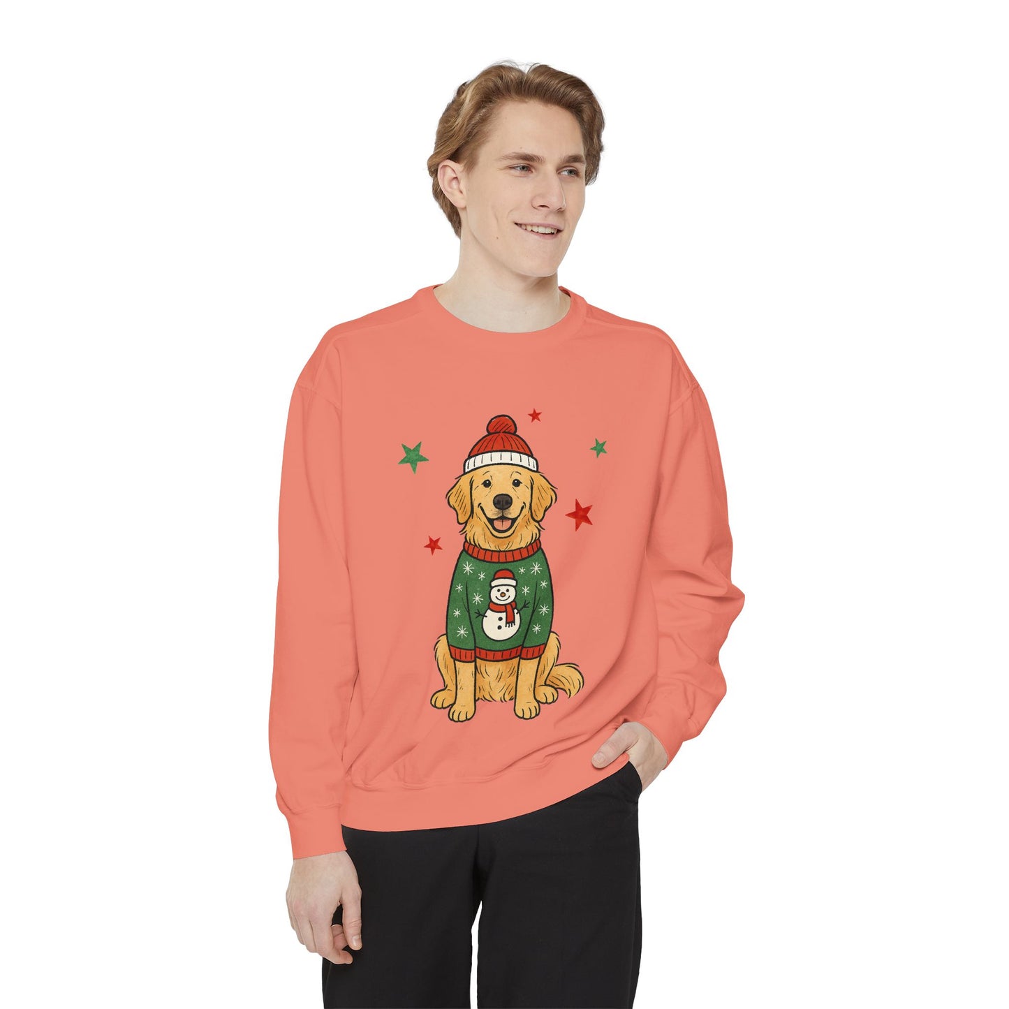 Holiday Golden Retriever Sweatshirt