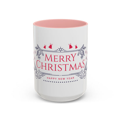Merry Christmas Accent Mug