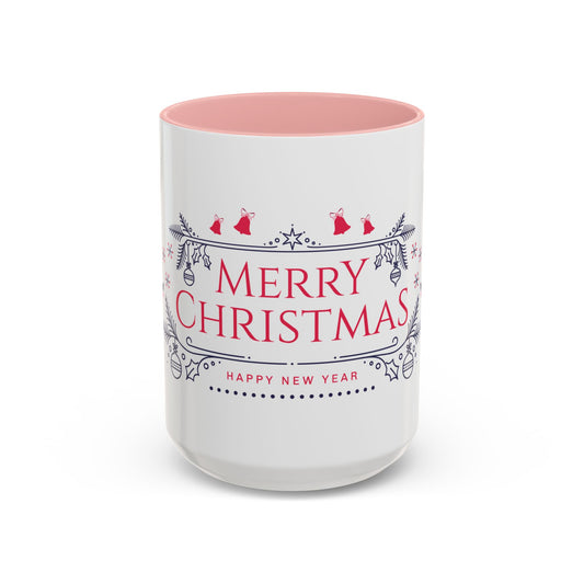 Merry Christmas Accent Mug