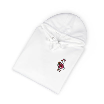 Essential Fleece Hoodie Duck Floral