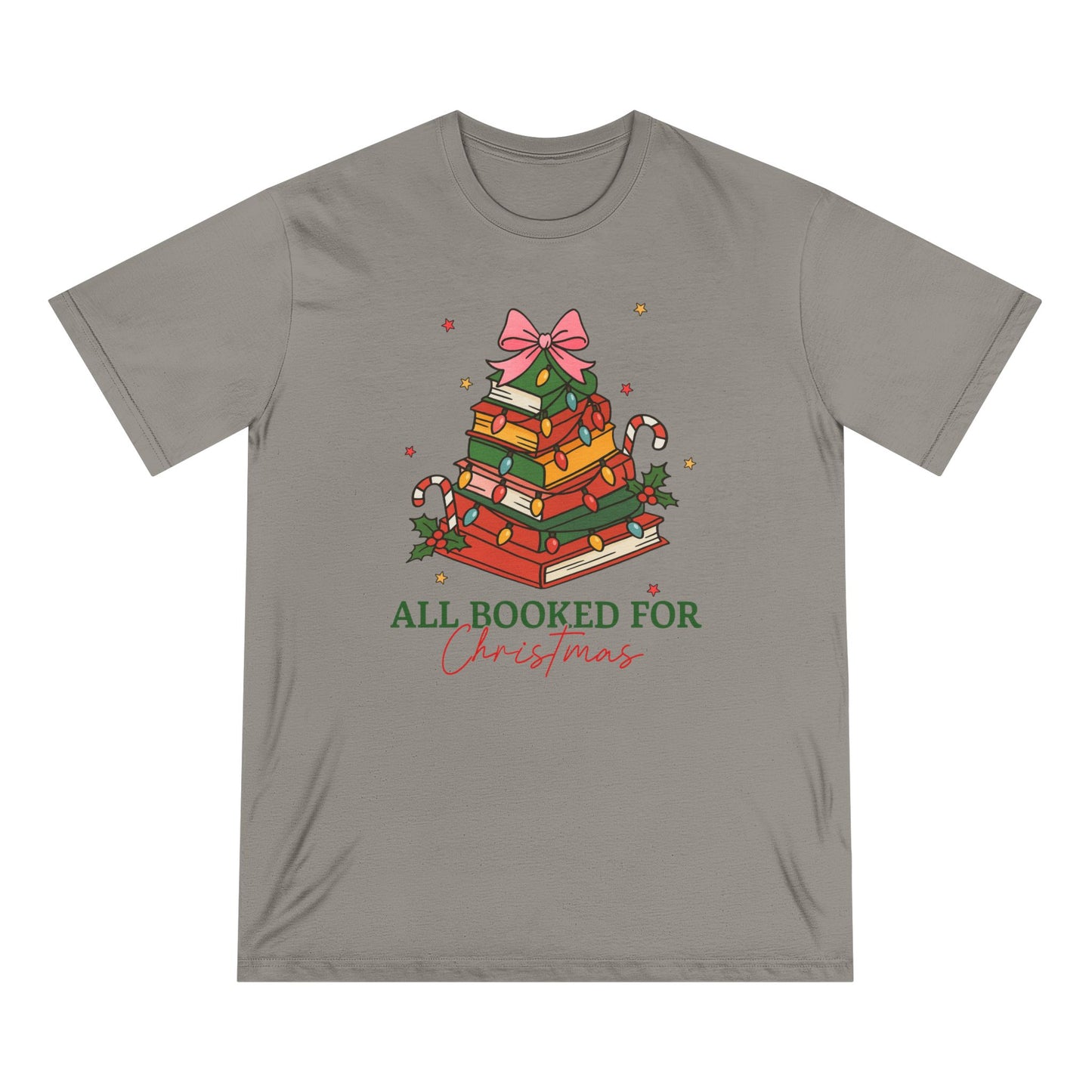 All Booked for Christmas Tee