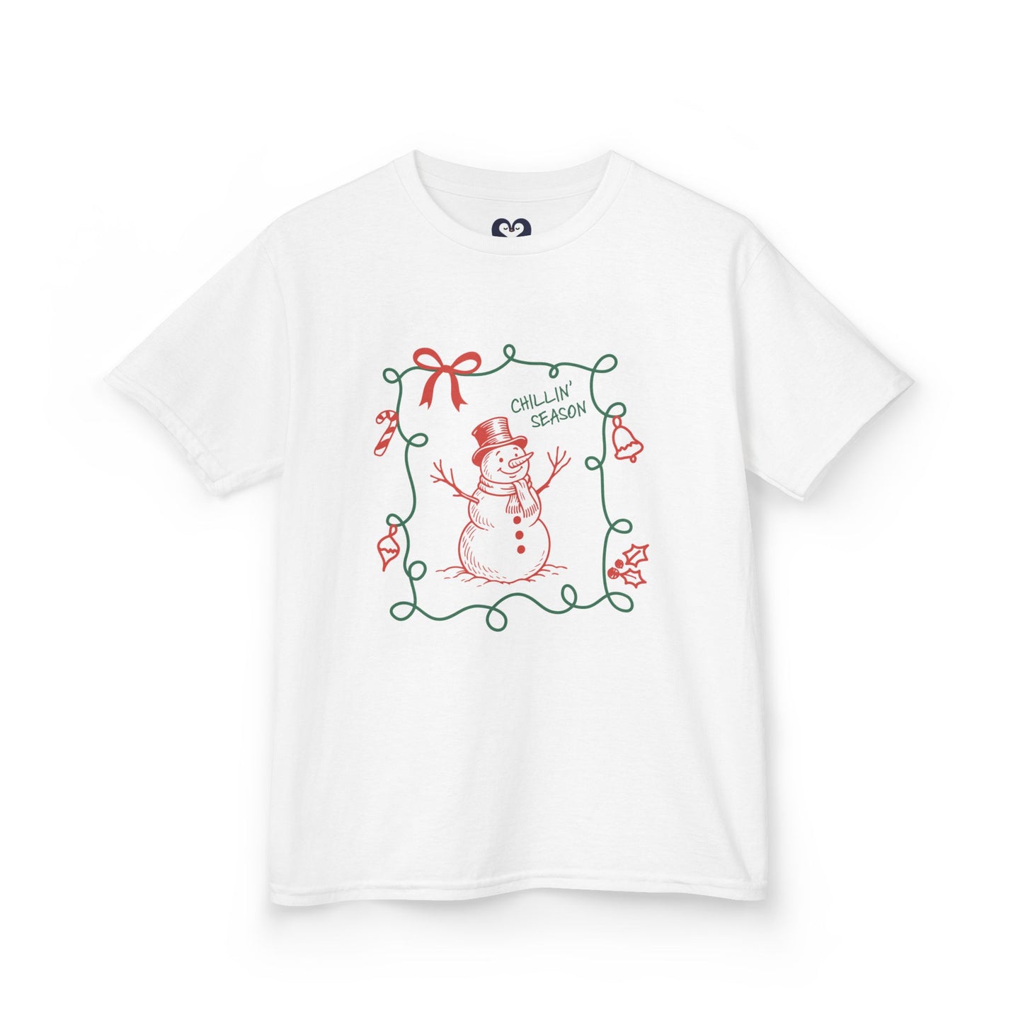 Kids Heavy Cotton Tee — Soft Holiday Shirt