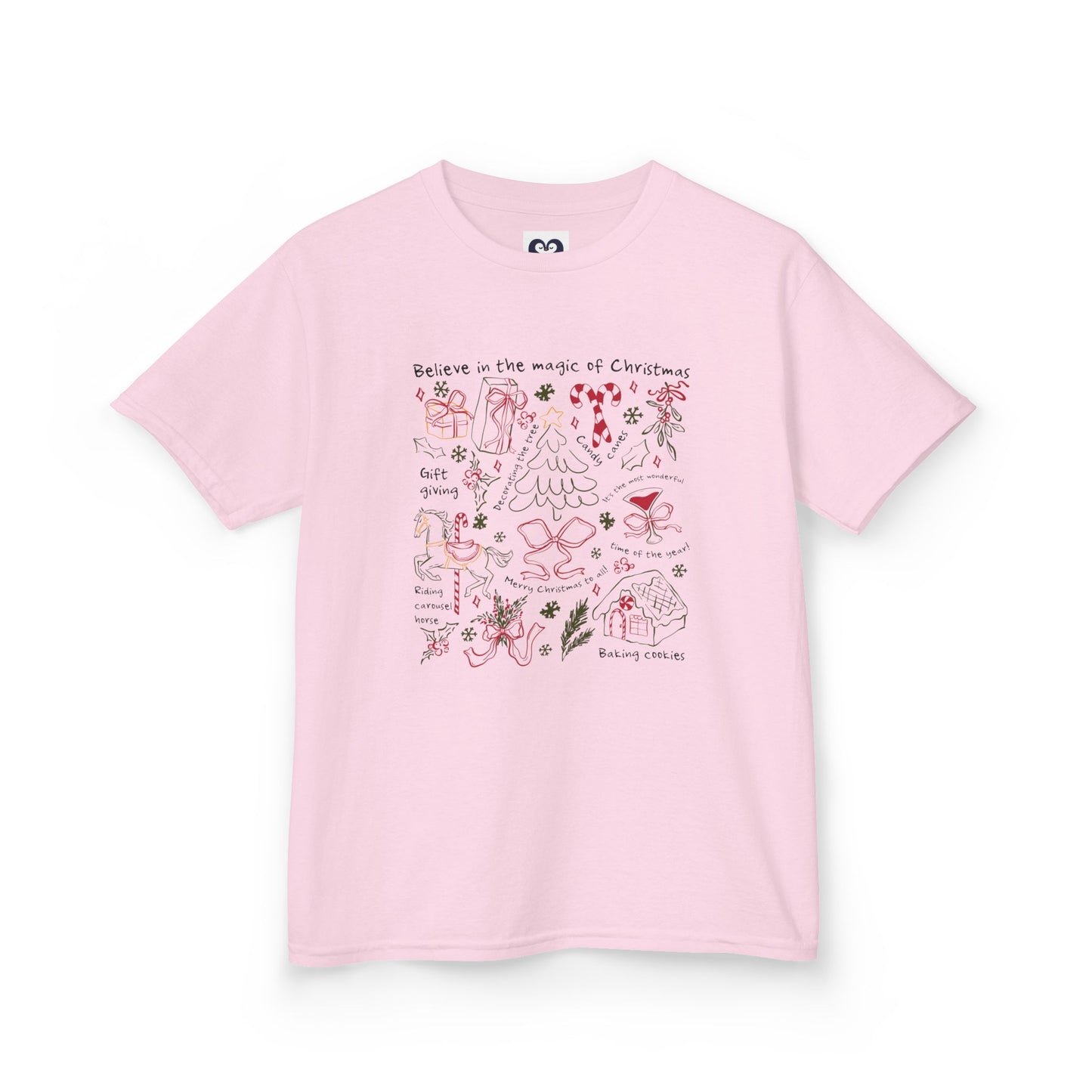 Kids Christmas Tee — Believe in the Magic of Christmas