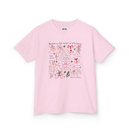 Kids Christmas Tee — Believe in the Magic of Christmas