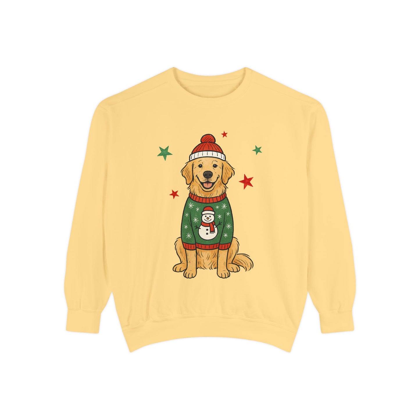 Golden Retriever Christmas Sweatshirt