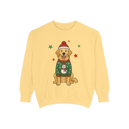 Golden Retriever Christmas Sweatshirt