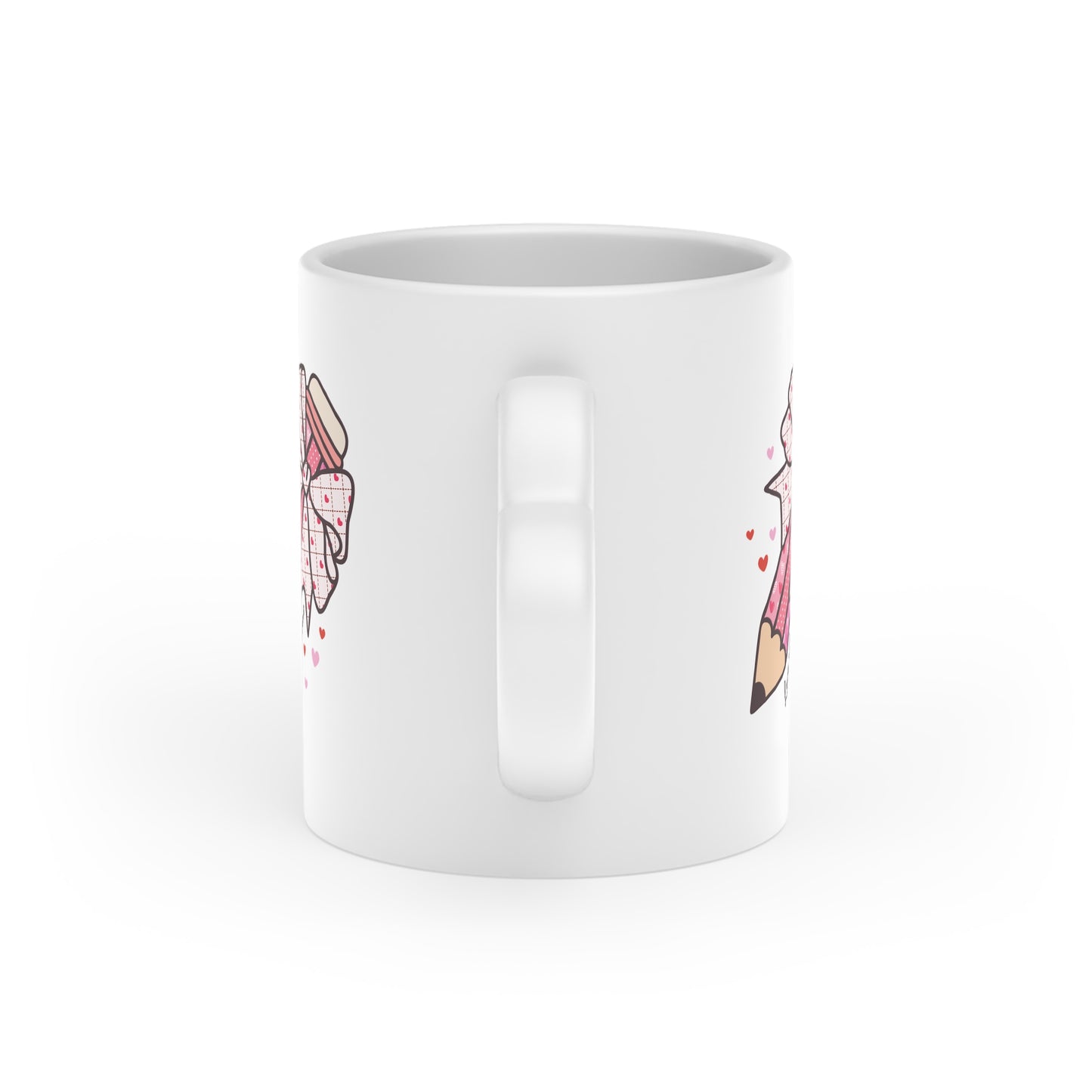 Pink Pencil Sketch Mug