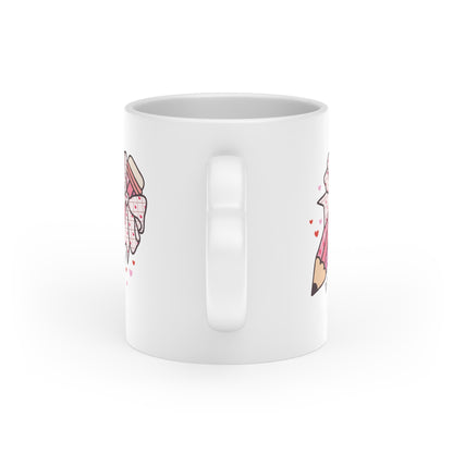 Pink Pencil Sketch Mug