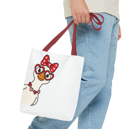 Valentine Goose Market Tote