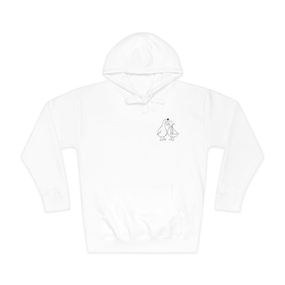Minimal Couple Hoodie