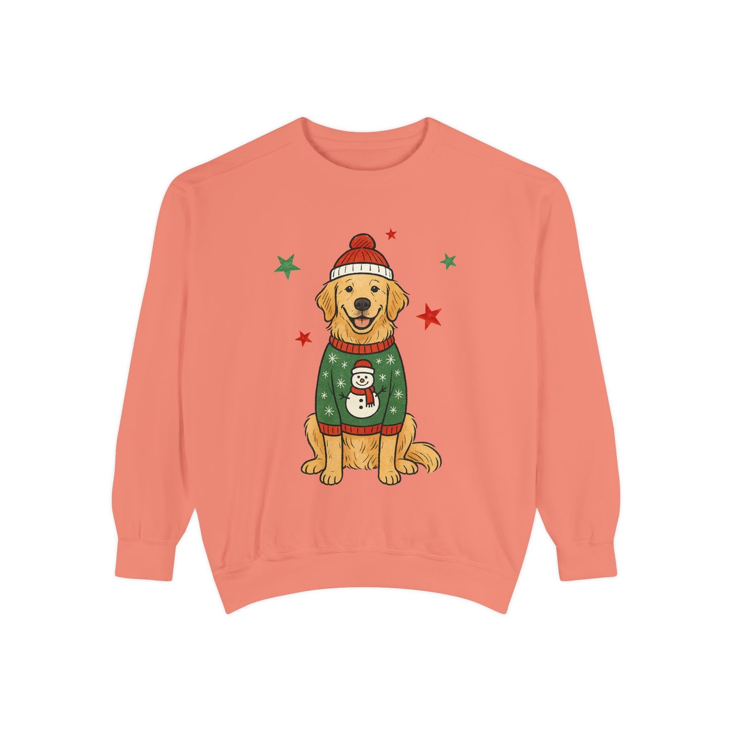 Holiday Golden Retriever Sweatshirt