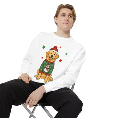 Holiday Golden Retriever Sweatshirt