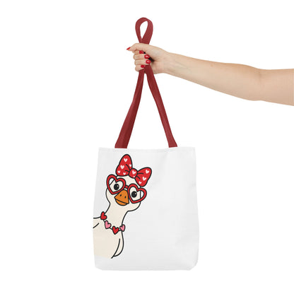 Valentine Goose Market Tote