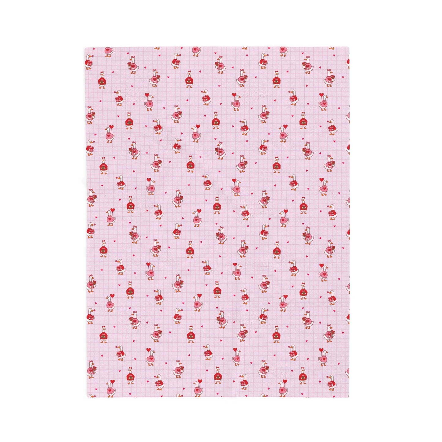 Pink Nutcracker Velveteen Blanket