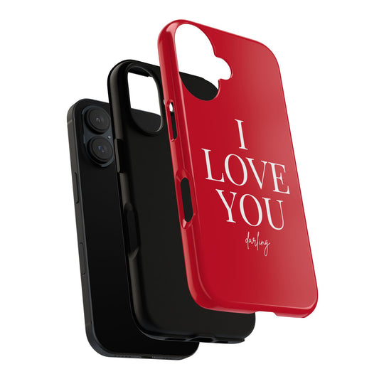“Darling” Red iPhone Case