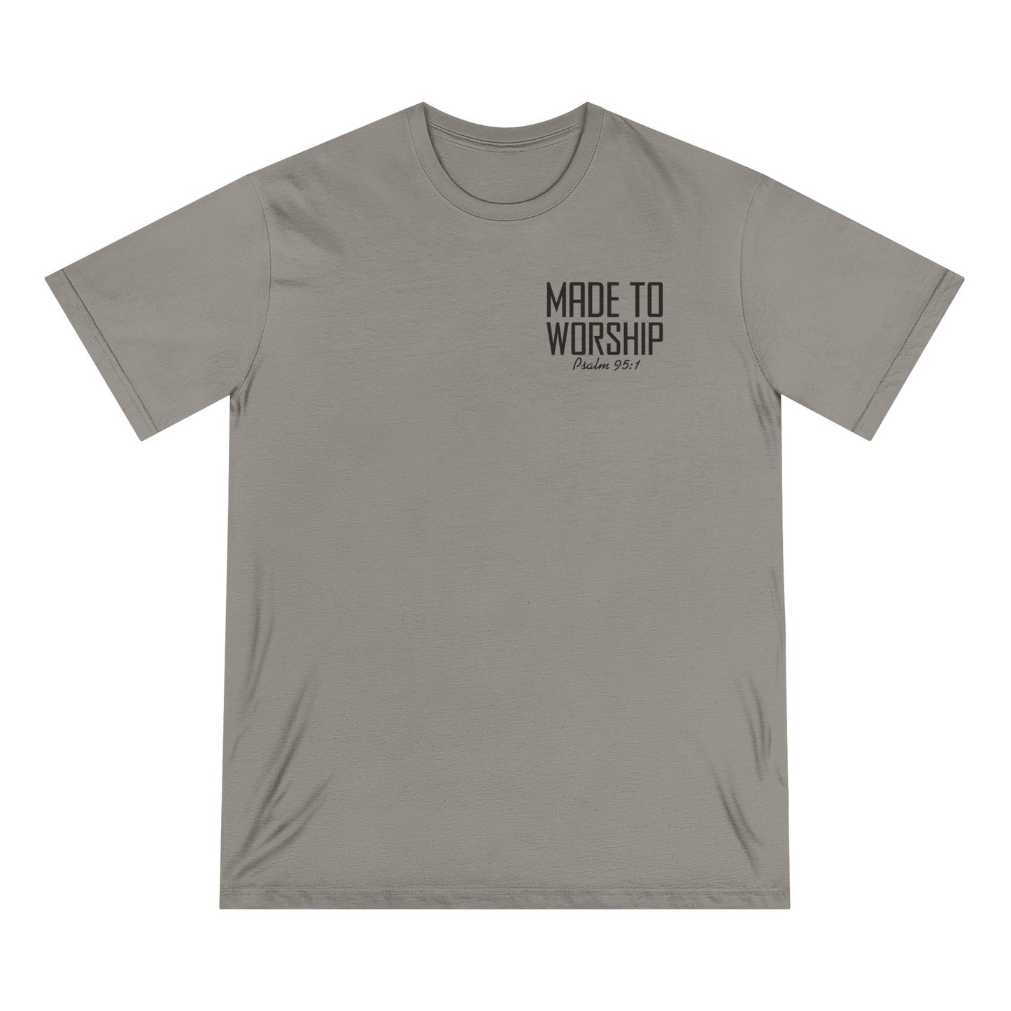 Biblic-Based Organic Cotton T-Shirt – Made to Worship