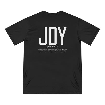 Inspirational Joy T-Shirt | Organic Cotton | Biblical Verse Design