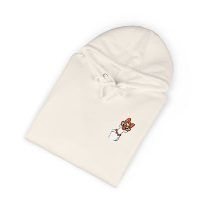 Cozy Hoodie Goose Illustration