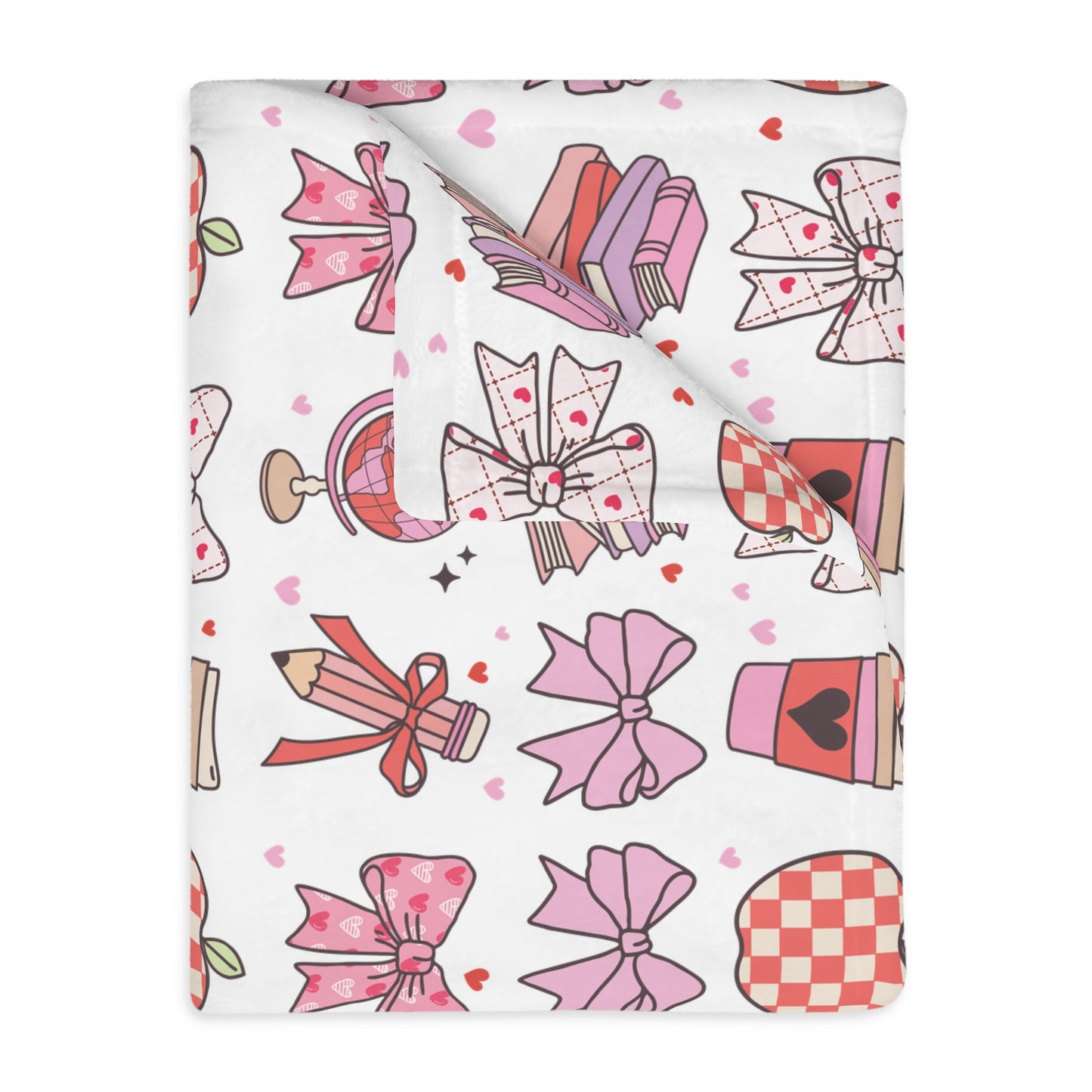 Pastel Study Velveteen Throw