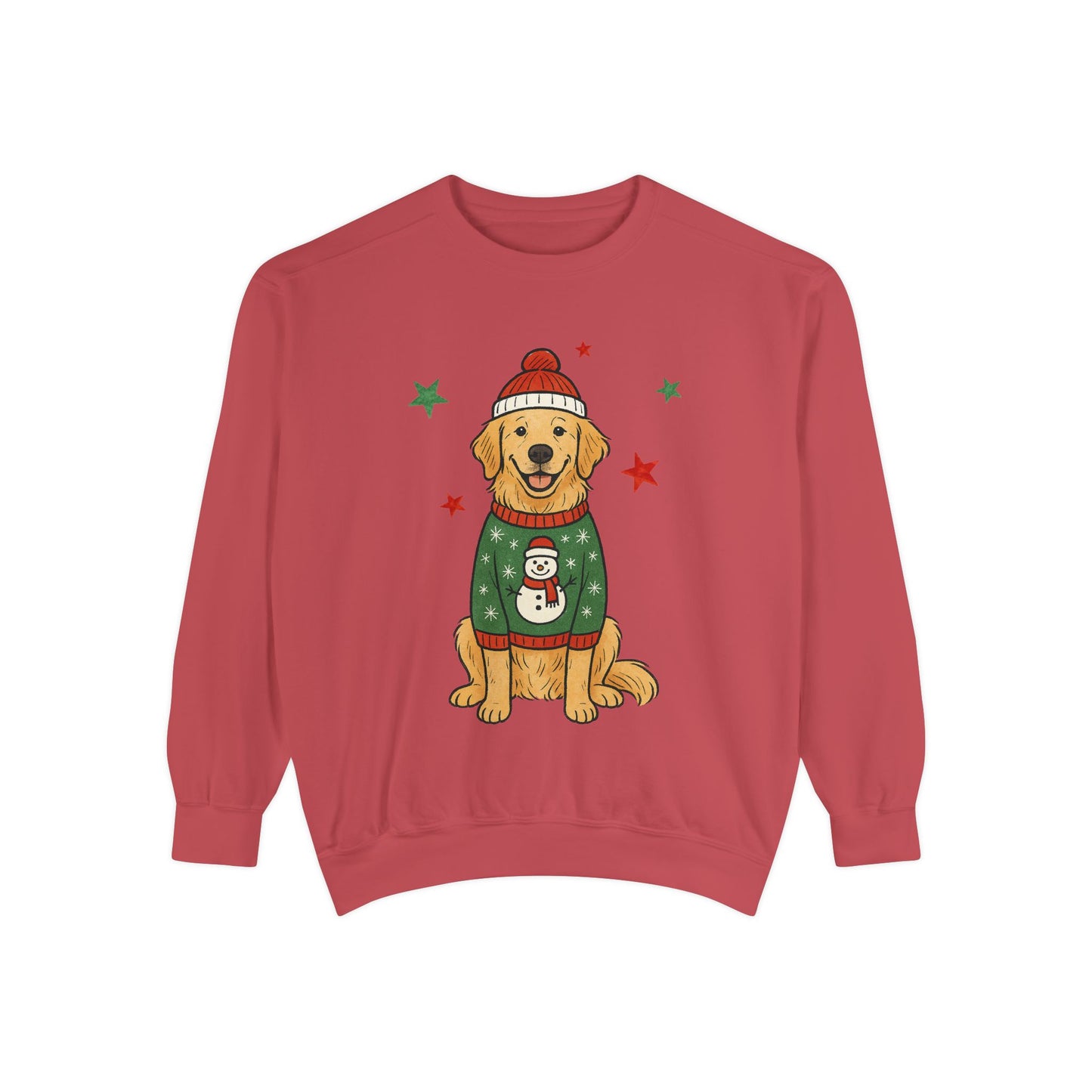 Holiday Golden Retriever Sweatshirt