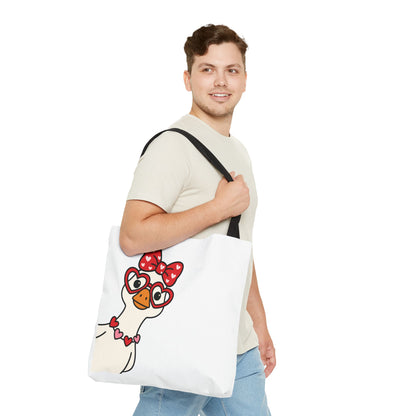 Valentine Goose Market Tote