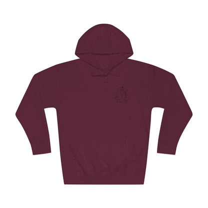 Minimal Couple Hoodie