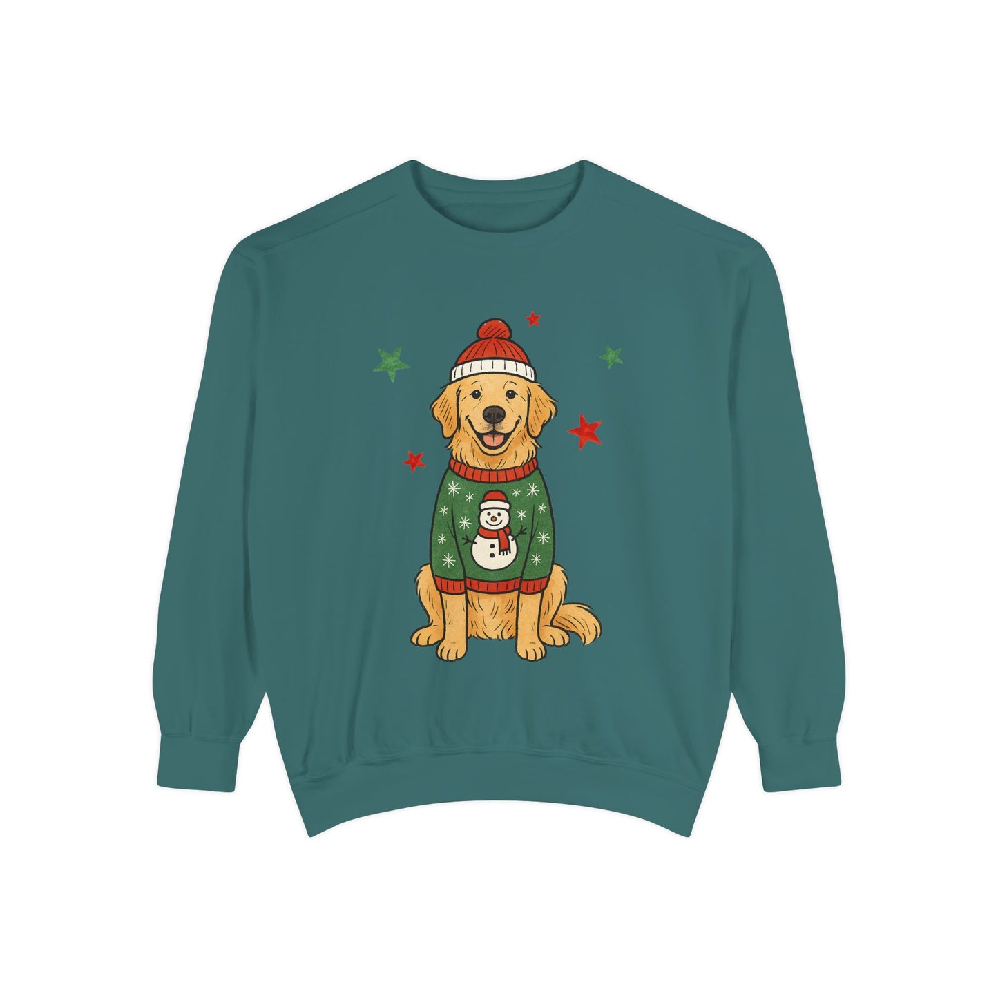 Holiday Golden Retriever Sweatshirt