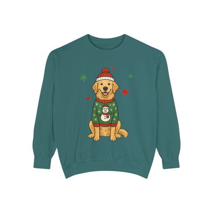 Holiday Golden Retriever Sweatshirt