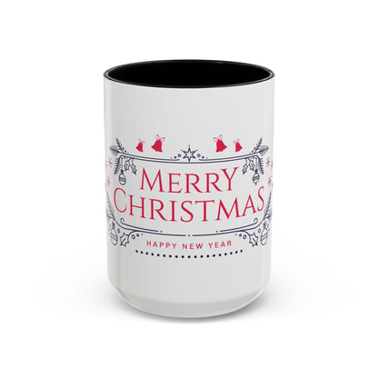 Merry Christmas Accent Mug