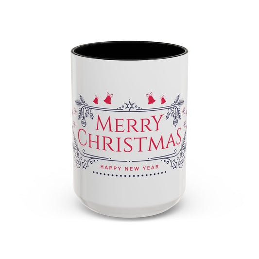 Merry Christmas Accent Mug