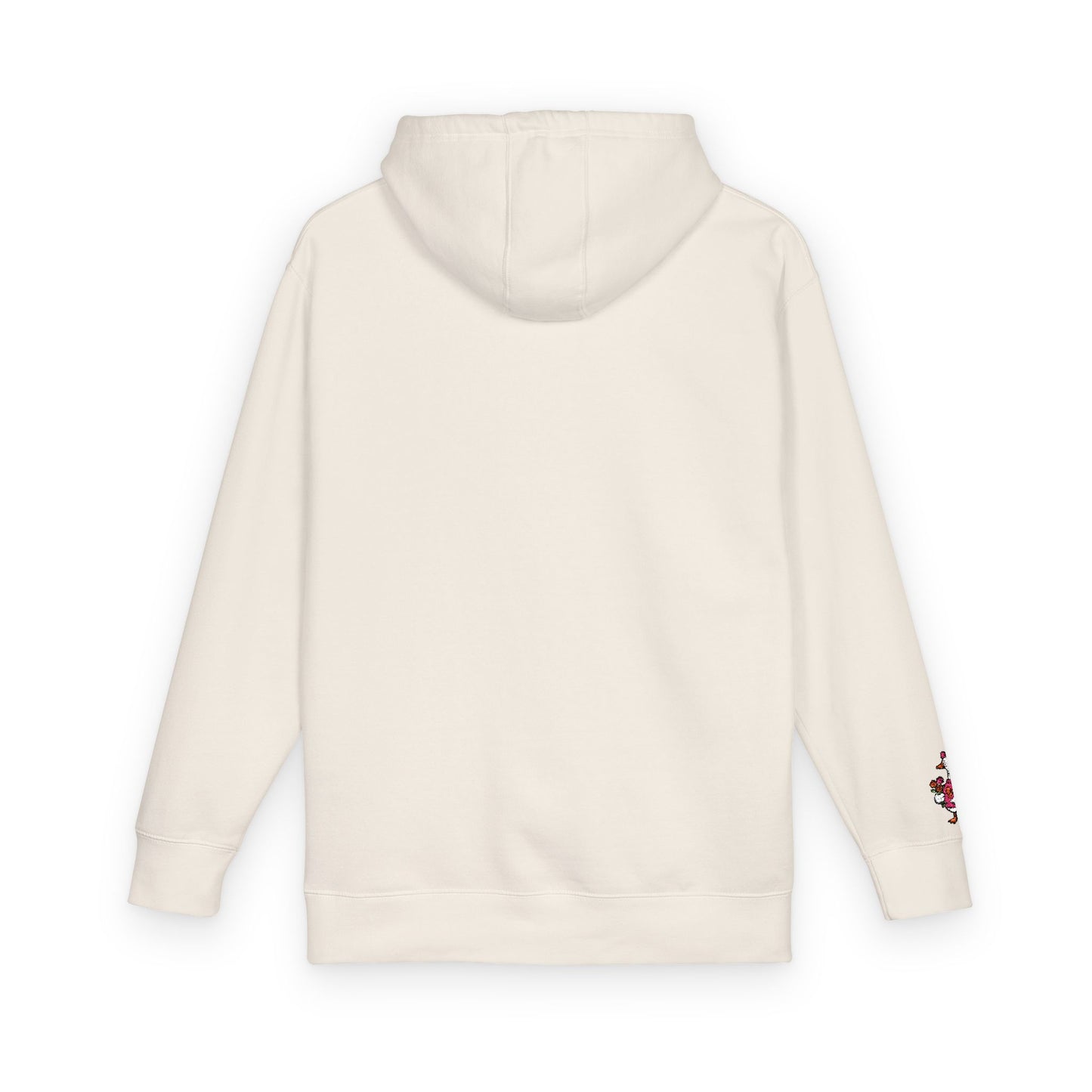 Essential Fleece Hoodie Duck Floral