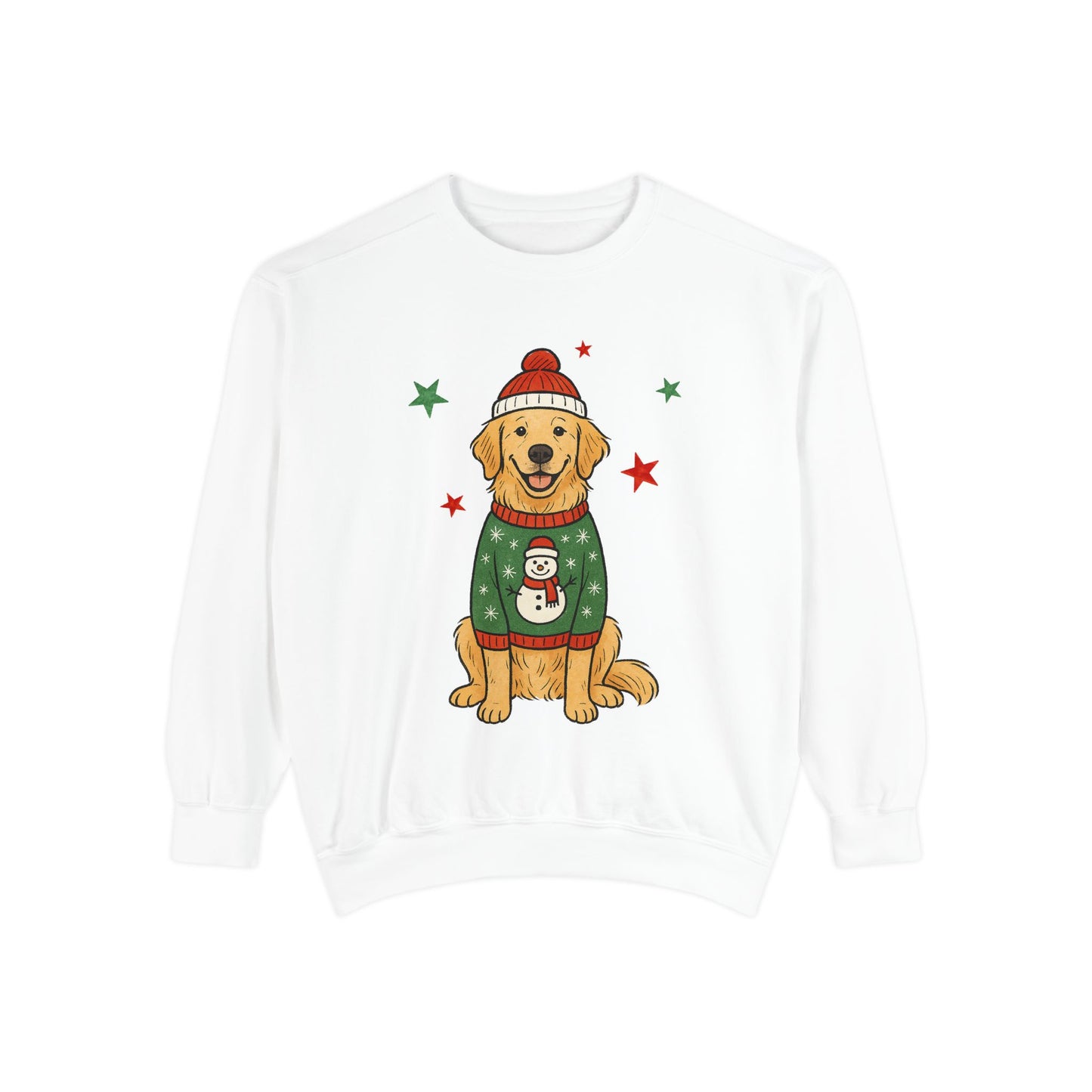 Golden Retriever Christmas Sweatshirt