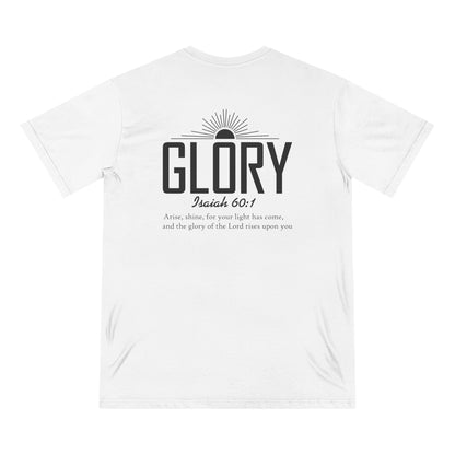 Inspirational Glory T-Shirt | Organic Cotton Christian Tee