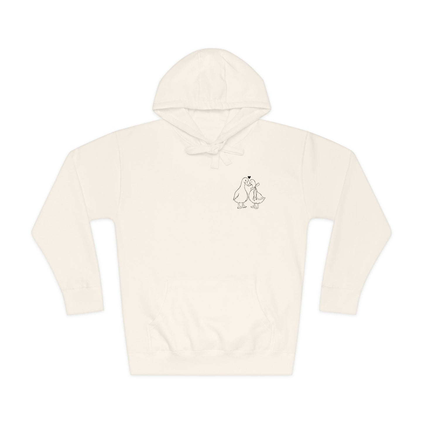 Minimal Couple Hoodie