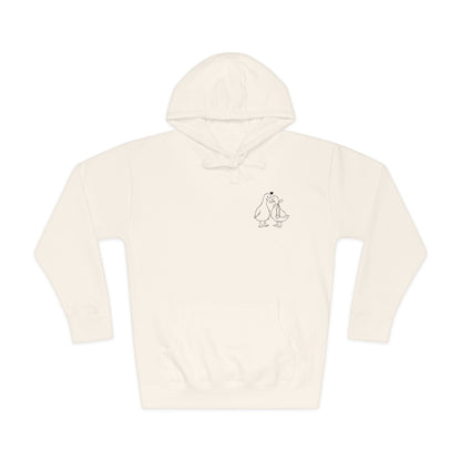 Minimal Couple Hoodie