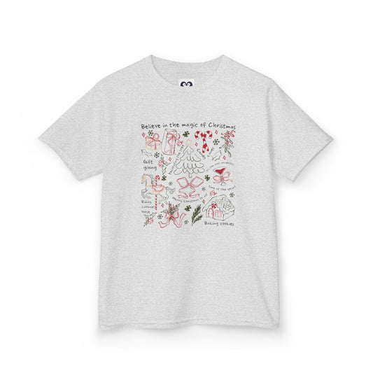 Kids Christmas Tee — Believe in the Magic of Christmas
