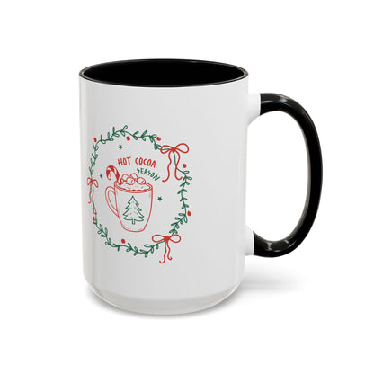 Hot Cocoa Season Mug — Cozy Holiday Drinkware